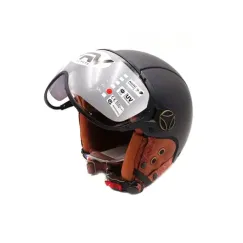 Casque JET vert mat...