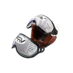 Casque JET blanc brillant (taille XS à XXL) (XXL) | iMooving
