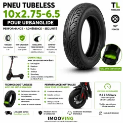 Pneu 10x2.75 Pour...