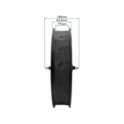 Jante avant 20x4, 0 COMMANDO, NAVY, GRANIT | iMooving