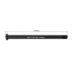Axe traversant arrière M12*176mm ROKTAR | iMooving
