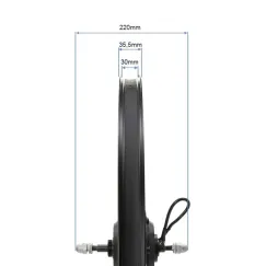 Jante arrière 29x2, 4 avec moteur 250W 42Nm | iMooving