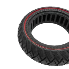 Pneu plein off-road 70/75-6, 5 ligne rouge | iMooving