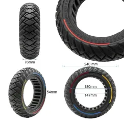 Pneu plein 10x2, 70-6, 5 (10X2, 75), tricolore | iMooving