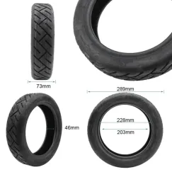 Pneu tubeless 60/90-8 avec gel [Yuanxing] | iMooving