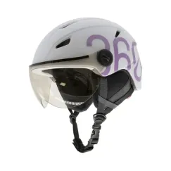GLOOB Urbain, Bianco/Violet, Oreillettes | iMooving