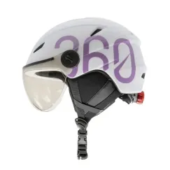 GLOOB Urbain, Bianco/Violet, Oreillettes | iMooving