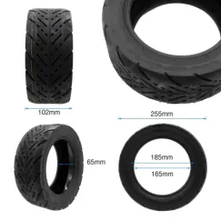 Pneu tubeless cityroad 90/65-6.5 avec GEL EWHEEL | iMooving