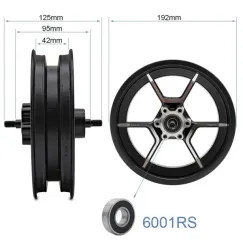 Jante avant Niu KQi300P | iMooving