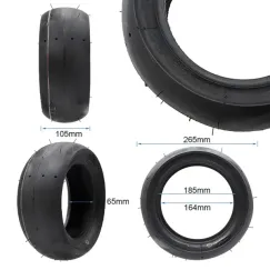 Pneu tubeless Slick 100/55-6.5 [Xuancheng] | iMooving