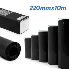 Thermoretractable noir 220m...