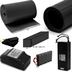 Gaine thermorétractable noire 160m 10M | iMooving