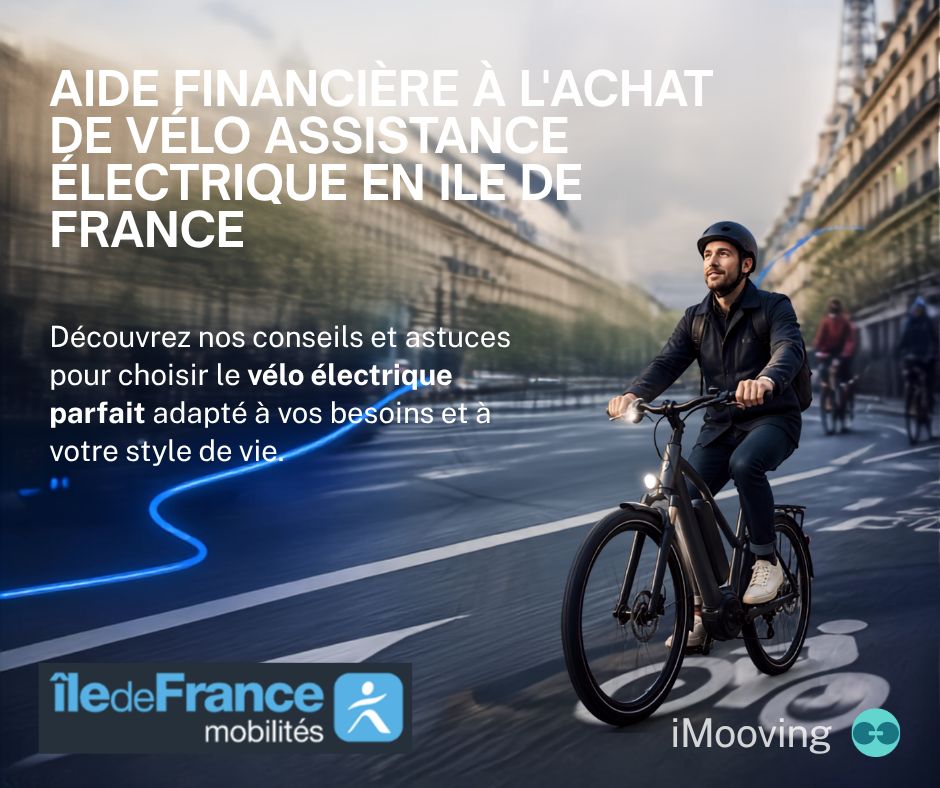 Vélo à assistance électrique et aide à l'achat d'Île-de-France Mobilités