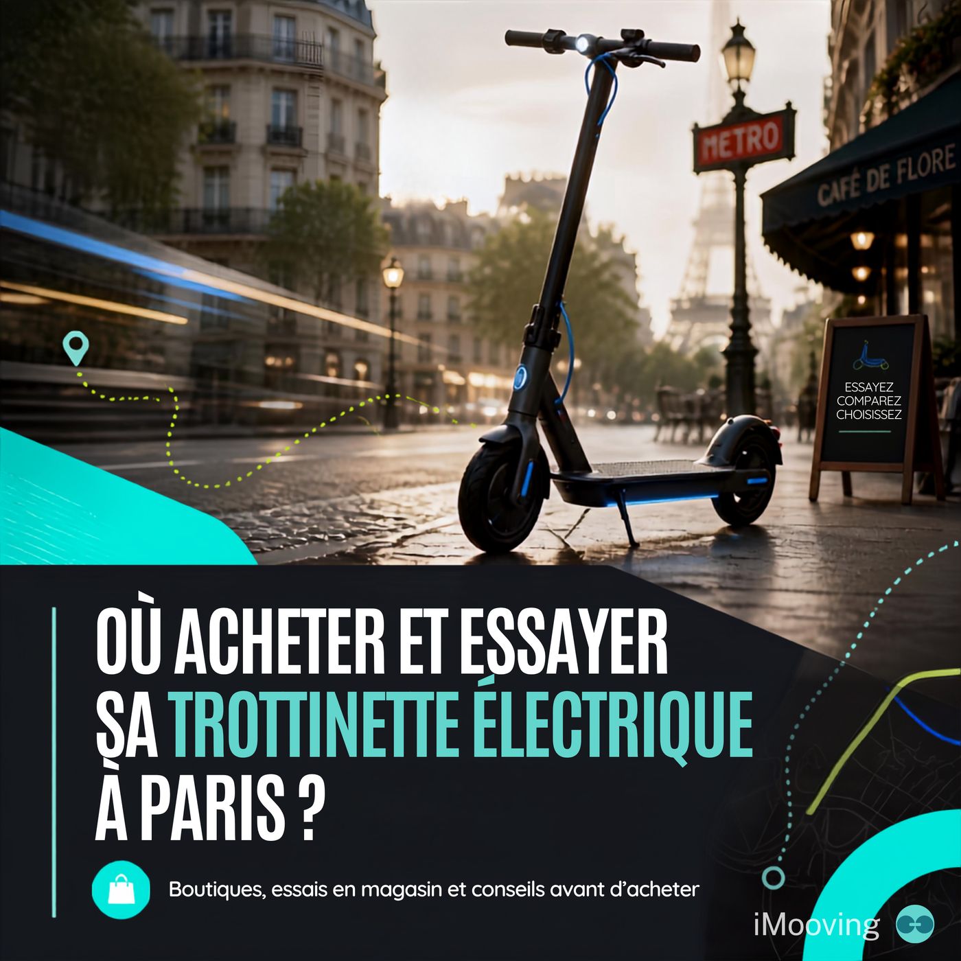 Où acheter et essayer sa trottinette électrique à Paris