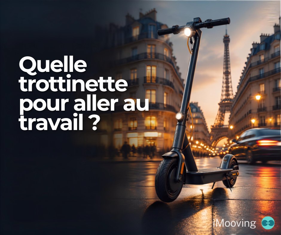Quelle trottinette électrique pour le trajet domicile-travail ?