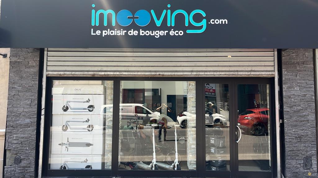 Devanture du magasin iMooving Paris Faubourg Saint-Denis, 125 rue du Faubourg Saint-Denis, Paris 10